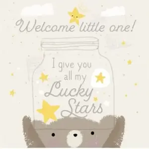 ČESTITKA LEGAMI SMALL NEW BABY BORN BQWBB007
