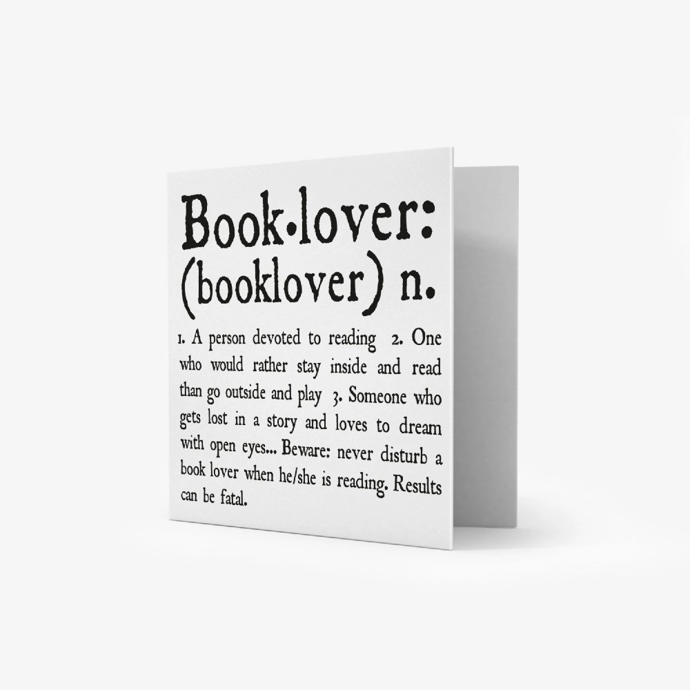 ČESTITKA LEGAMI SMALL BOOK LOVER BQEV006