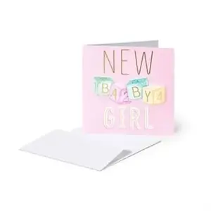 ČESTITKA LEGAMI SMALL NEW BABY GIRL BQEBB005