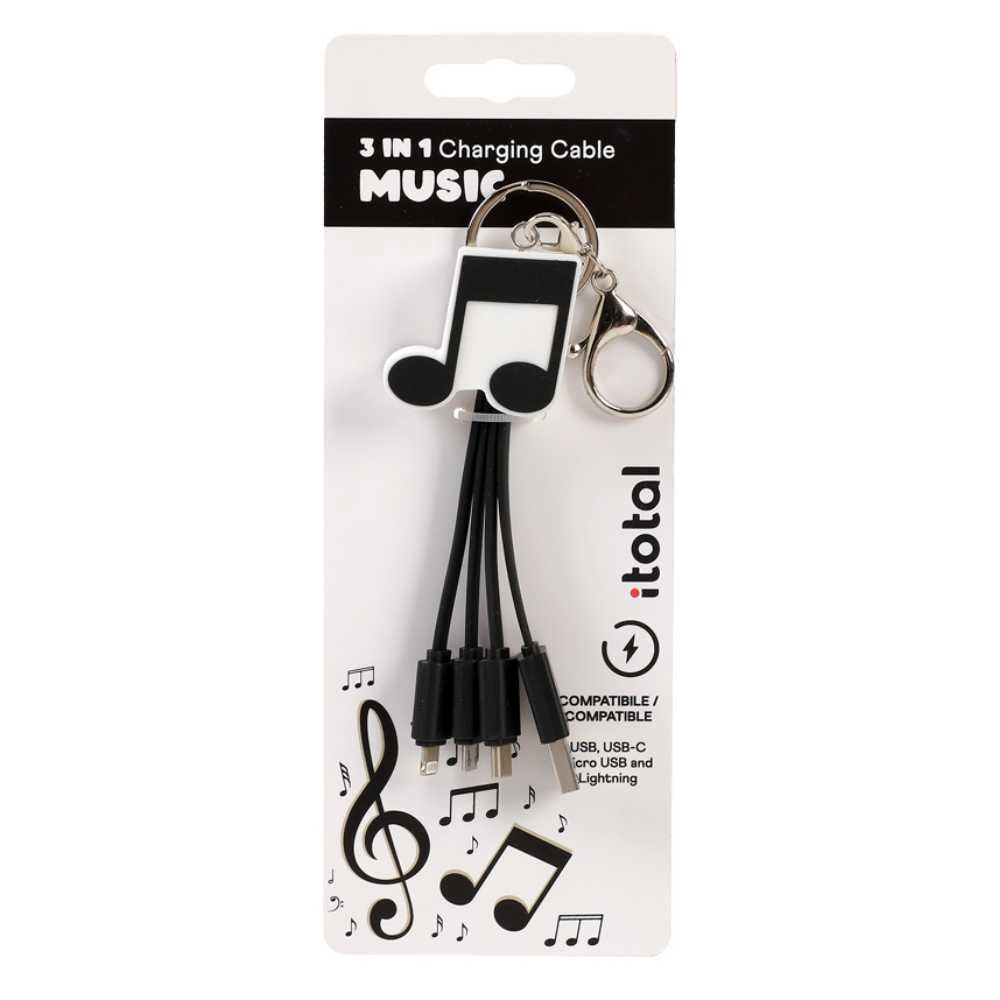 KABL ZA PUNJENJE TOTAL 3U1 MUSIC XL2747