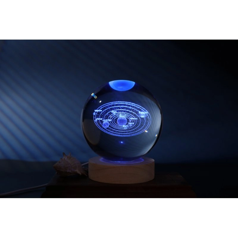 LAMPA TOTAL CRYSTAL BALL SISTEMA SOLARE GRANDE XL2716B