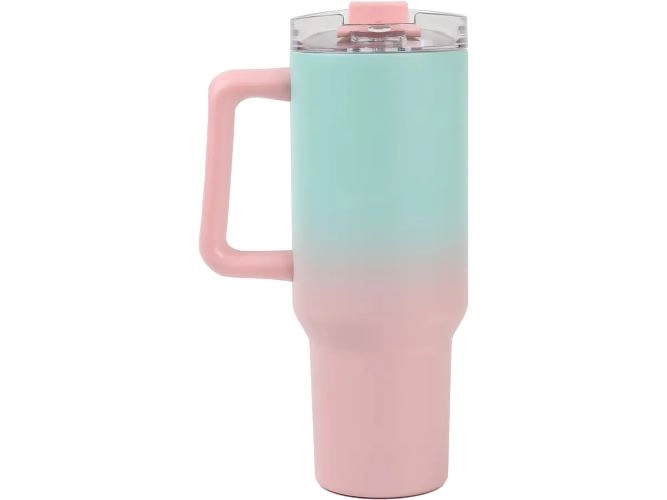 ŠOLJA ZA PUT 1200ML TOTAL LILLA/ VERDE ID0256