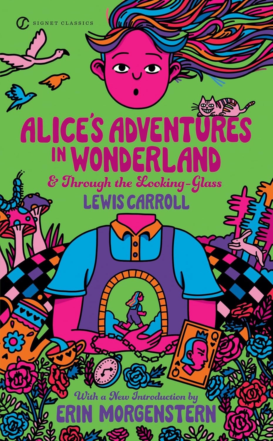 ALICE'S ADVENTURES IN WONDERLAND AND THROUGH THE LOOKING-GLASS