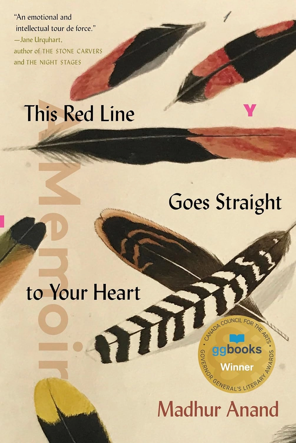 THIS RED LINE GOES STRAIGHT TO YOUR HEART : A MEMOIR IN HALVES