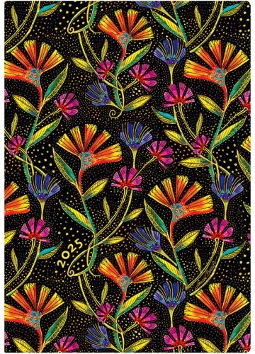 ROKOVNIK PAPERBLANKS WILD FLOWERS MIDI DAY-AT-A-TIME 2025