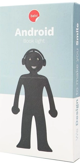 LAMPA ZA KNJIGU BALVI ANDROID BLACK 25932