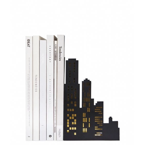 DRŽAČ ZA KNJIGE BALVI CITY LIGHTS BLACK 27750
