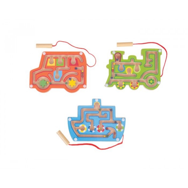 IGRAČKA DRVENA MAGNETNI LAVIRINT BIGJIGS BJ911