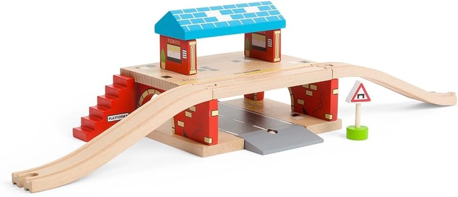 IGRAČKA DRVENA PODZEMNA STANICA BIGJIGS BJT237