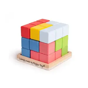 IGRAČKA DRVENA OTKLJUČAJ KOCKU BIGJIGS 33020