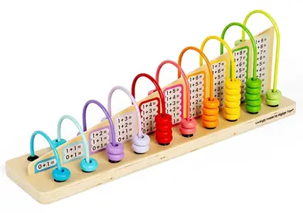 DRVENA RAČUNALJKA BIGJIGS RAINBOW 36010