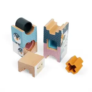 IGRAČKA DRVENA TORANJ PUZZLE BIGJIGS ARCTIC 36040