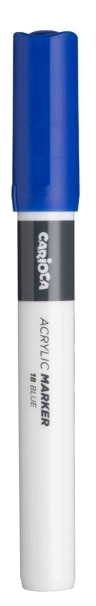 MARKER AKRILNI CARIOCA PLUS BLUE 45218/18 1/6