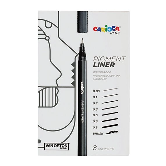 FINELINER CARIOCA PLUS PIGMENT 45250 8/1