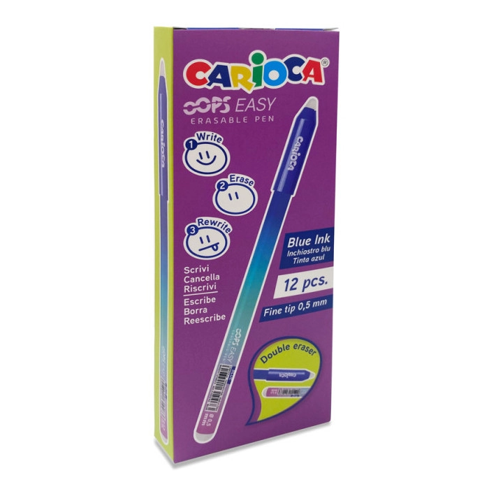 HEMIJSKA PIŠI BRIŠI CARIOCA BLUE 43500/02 1/12