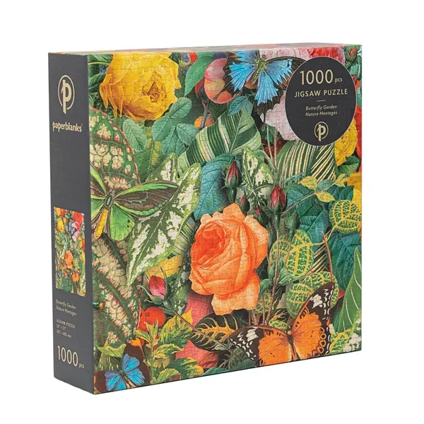 PUZZLE 1000 PAPERBLANKS BUTTERFLY GARDEN PA9856-0