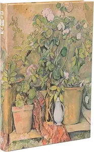 ROKOVNIK PAPERBLANKS CEZANNE'S TERRACOTTA POTS MIDI LINED PB9788-4