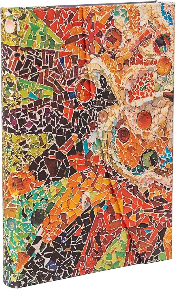 ROKOVNIK PAPERBLANKS GAUDI'S MOSAICS MIDI LINED PB9794-5