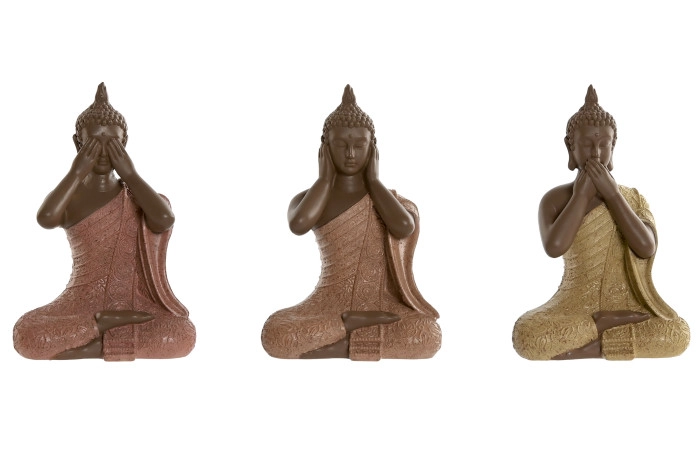 UKRASNA FIGURA BUDDHA ITEM 9X6X13 3 MOD FD-215855