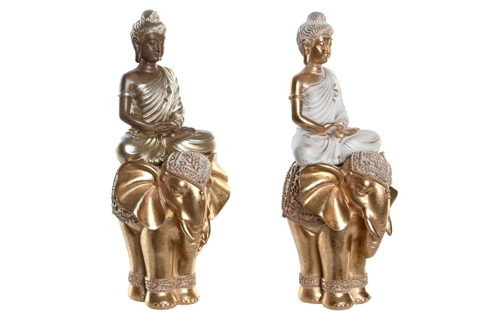 UKRASNA FIGURA BUDDHA ELEPHANT ITEM 11X11X24,5 2 MOD FD-205624