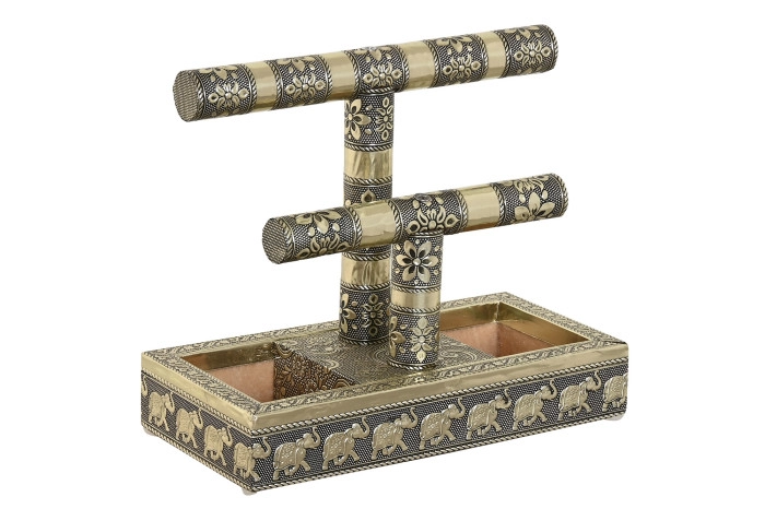 KUTIJA ZA NAKIT ITEM 20X10X18 CHAMPAGNE JO-215165