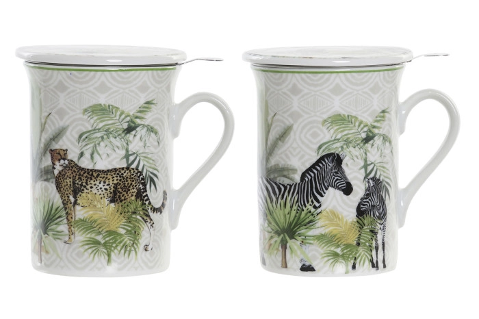 ŠOLJA ZA ČAJ ITEM 11X8,5X11 280ML TROPICAL 2 MOD PC-194428