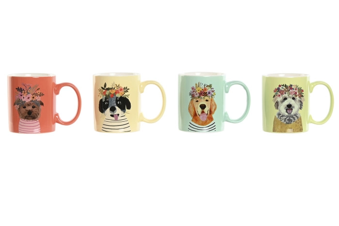 ŠOLJA ITEM 12X8X9,5 360ML DOGS 4 MOD PC-219242