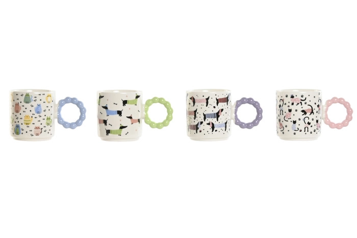 ŠOLJA ITEM 15X8,5X9,5 370ML 4 MOD PC-219239