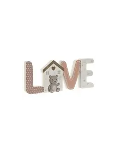 DEKORATIVNA PLOČICA ITEM MDF 30X3X12 LOVE BEIGE LI-217819