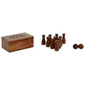DRUŠTVENA IGRA KUGLANJE ITEM 12,7X7,5X5,2 BROWN JM-215020