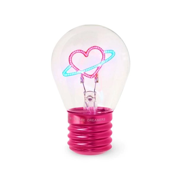 LAMPA LEGAMI LIGHTBULB PLANET HEART CLB0005