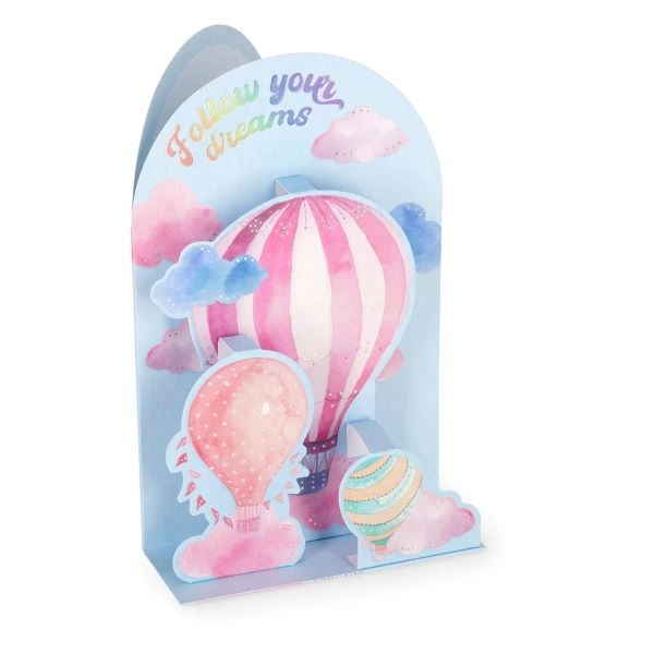 ČESTITKA LEGAMI POP UP AIR BALLON BGPU0022