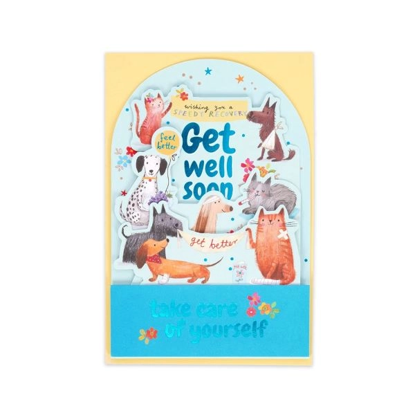 ČESTITKA LEGAMI POP UP GET WELL SOON BGPU0037