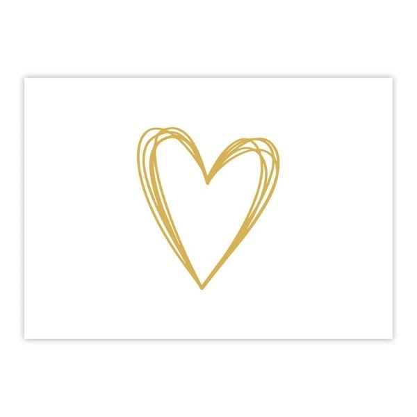ČESTITKA PPD HEART GOL 604606