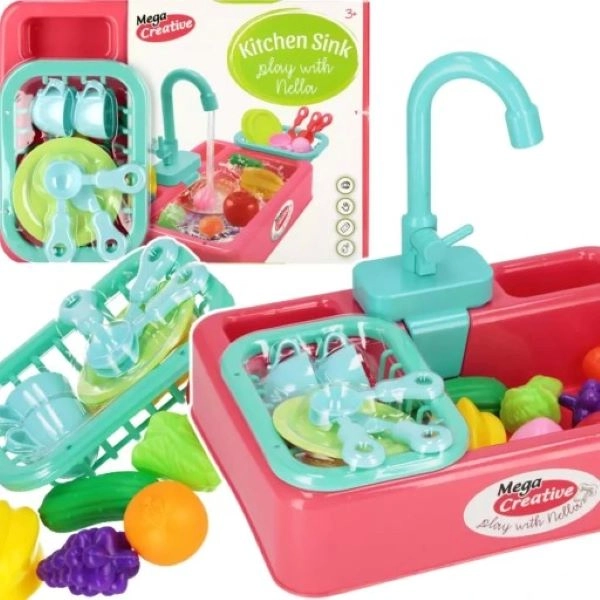 IGRAČKA KUHINJSKI SET EURO-TRADE PINK 549845