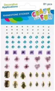 STIKERI KRISTALI EURO-TRADE 81PCS 10*12.8CM 545760