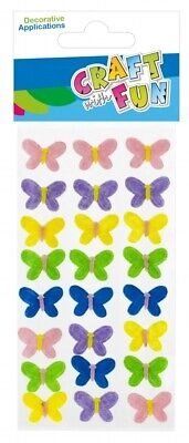 STIKERI OD FILCA EURO-TRADE BUTTERFLY 24PCS 531709