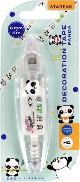 DEKORATIVNA TRAKA EURO-TRADE PANDA 6MM X 4M  529941