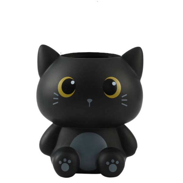 ČAŠA ZA OLOVKE 3D TOTAL BLACK CAT XL3013