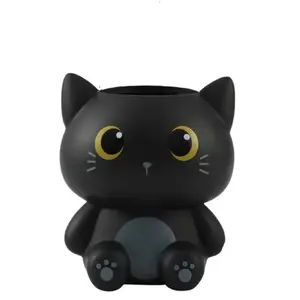 ČAŠA ZA OLOVKE 3D TOTAL BLACK CAT XL3013