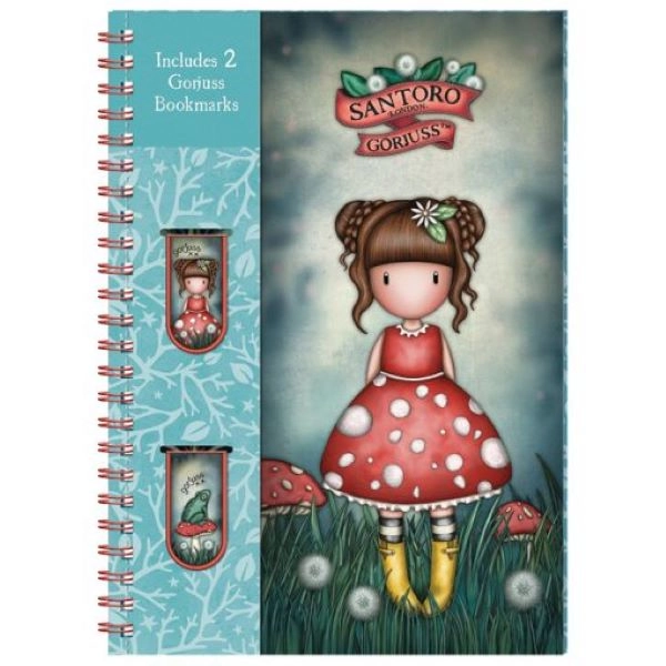 NOTES SA BOOKMARKEROM GORJUSS LITTLE MUSHROOM 1336GJ01