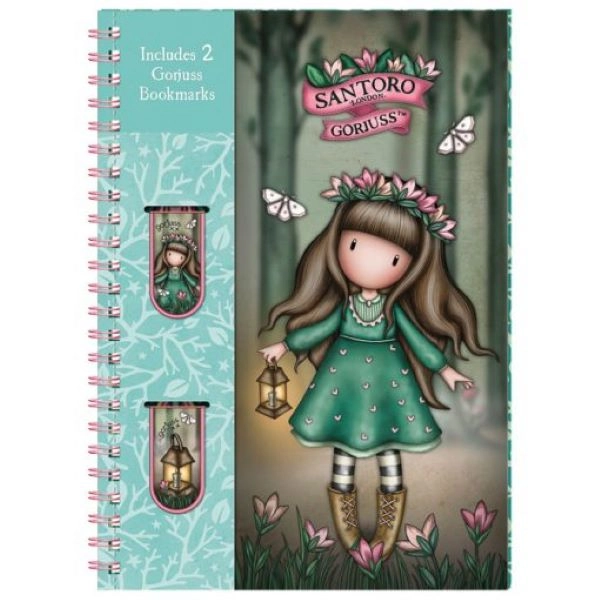 NOTES SA BOOKMARKEROM GORJUSS WOODLAND WILDFLOWER 1336GJ02