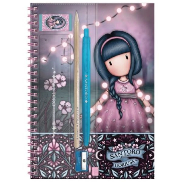 NOTES A5 SET GORJUSS FAIRY DUSK 1344GJ01