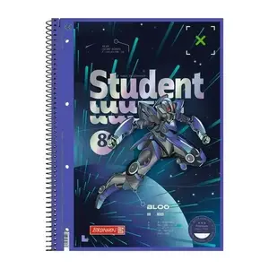 SVESKA SPIRALA A4 DIKTO BRUNNEN ROBOT MATRIX 1067927421
