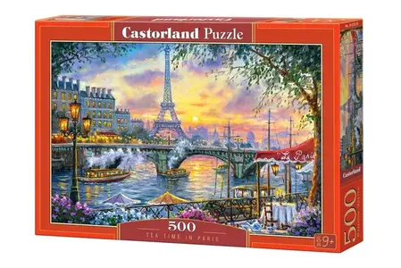 PUZZLE 500 CASTOR TEA TIME IN PARIS B-53018