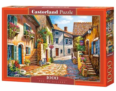 PUZZLE 1000 CASTOR RUE DE VILLAGE C-103744-2