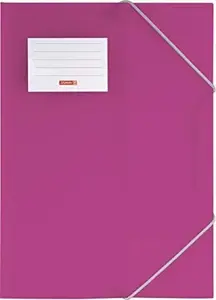 FASCIKLA SA LASTIKOM A4 PVC ROZA 104160426