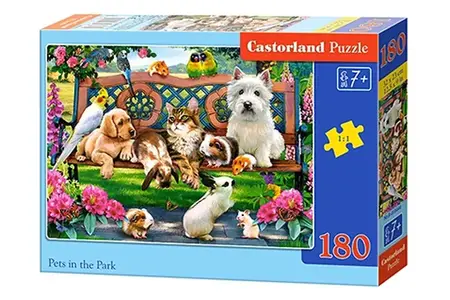 PUZZLE 180 CASTOR PETS IN THE PARK B-018444