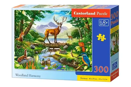 PUZZLE 300 CASTOR WOODLAND HARMONY B-030408