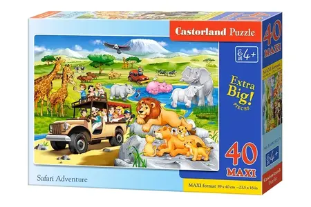 PUZZLE 40 MAXI CASTOR SAFARI ADVENTURE B-040322-1